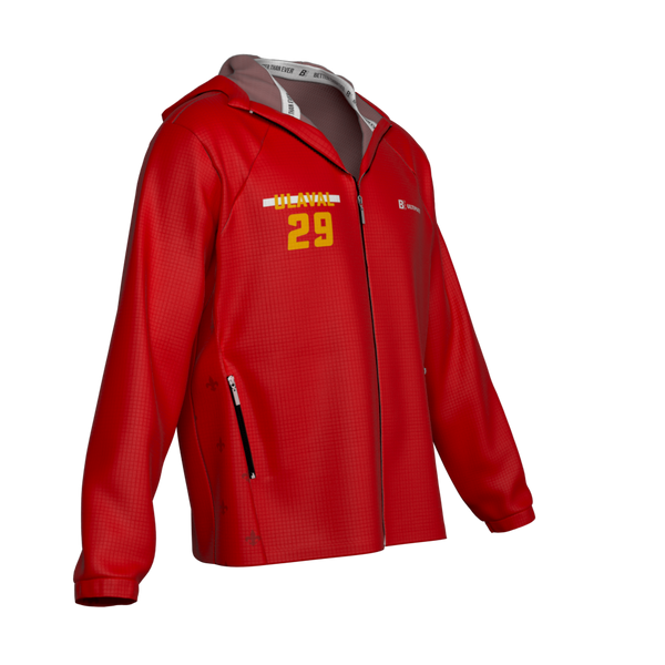 Full Sub GridTech Hooded Jacket (RED) | Université Laval Excellence Open 2026