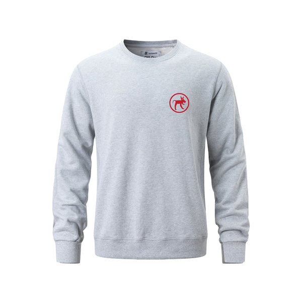 Off-Day Heavyweight Crewneck (GREY) | McGill University MUT Fan Store Spring 2026