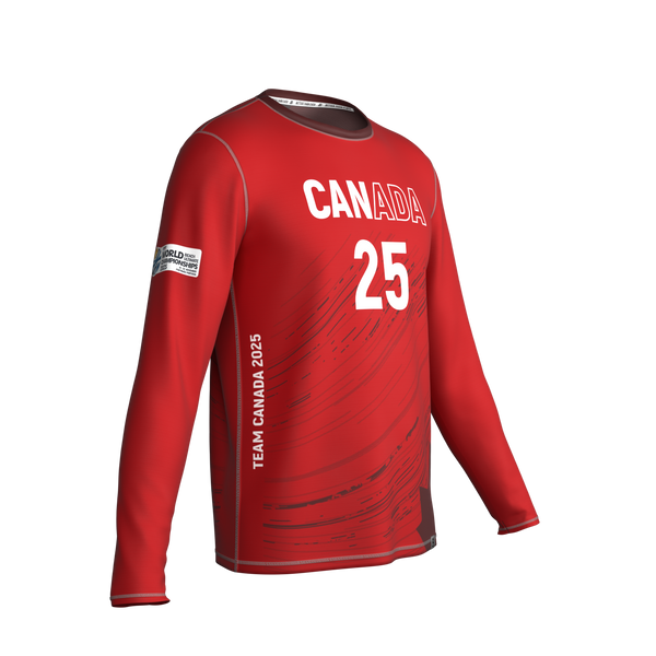 Full Sub N-Knit Long Sleeve (PLAYING RED) | Team Canada Beach September 2025