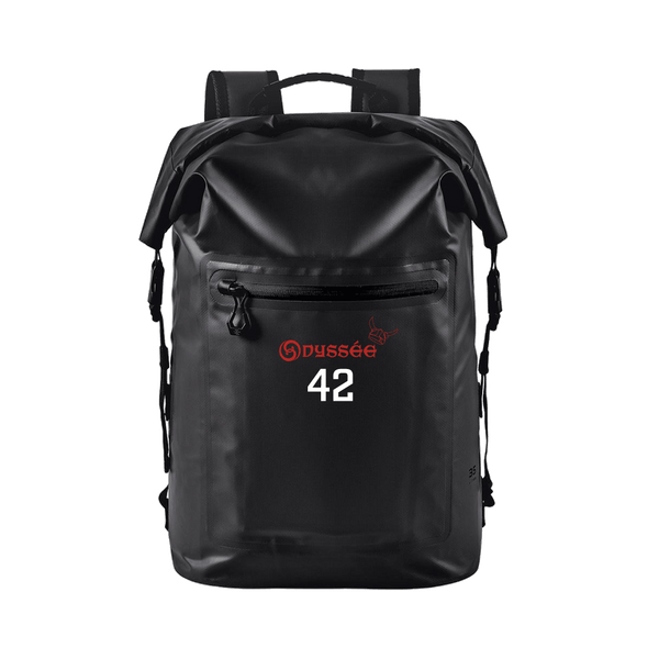 Technical Roll Top Waterproof Backpack 35L (BLACK) | Montréal Odyssée Summer 2026