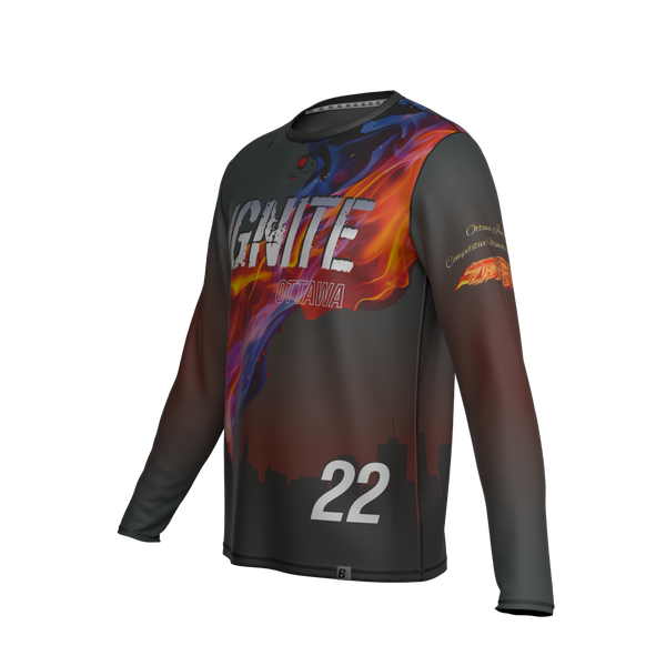 Full Sub N-Knit Long Sleeve (DARK) | Ottawa Ignite Champs 2026