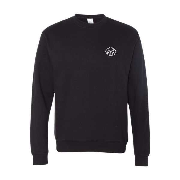 Premium Midweight Crewneck (BLACK) | Durham Houndd Fall 2025
