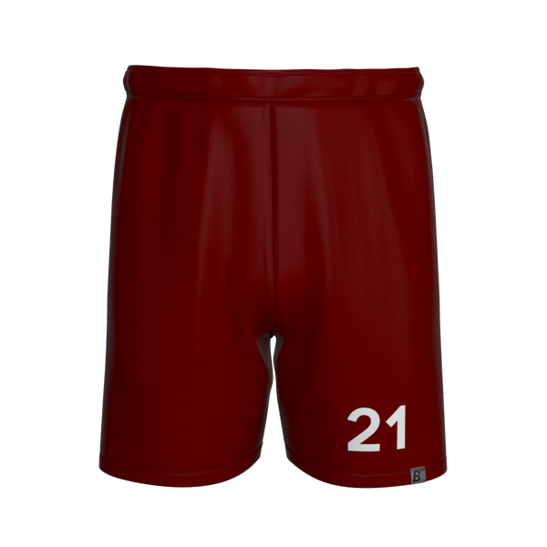 Full Sub N-Weave Shorts (RED) | McGill University MUT Fan Store Fall 2025