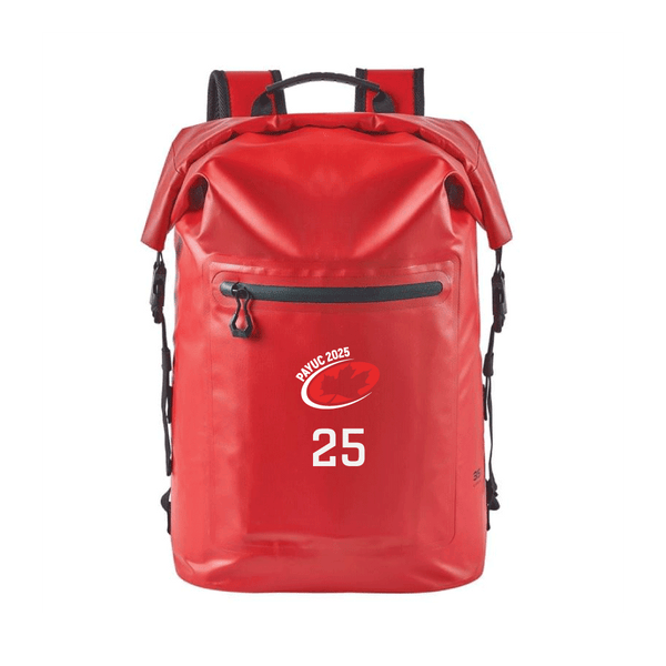 Technical Roll Top Waterproof Backpack 35L (RED) | Canada PAYUC July 2025
