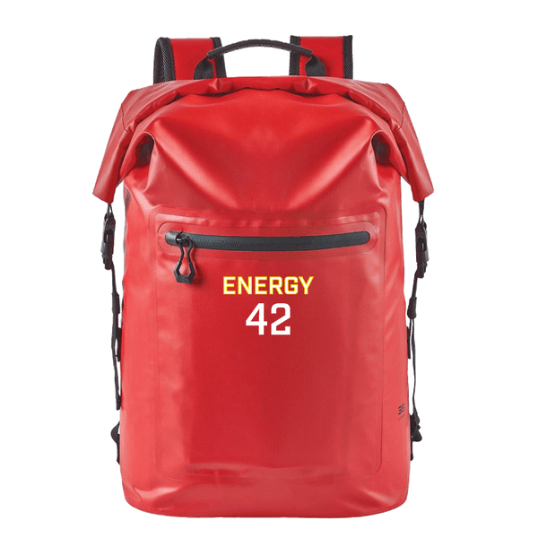 Technical Roll Top Waterproof Backpack 35L (RED) | Toronto Elites Ultimate Energy Open Spring 2026