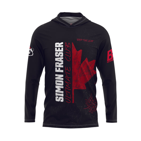 Full Sub N-Knit Sun Hoodie (BLACK) | Simon Fraser University Fan Store Spring 2026