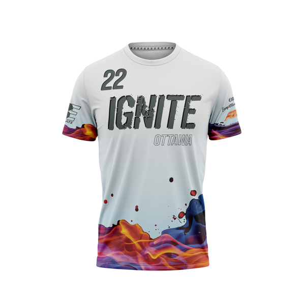 Full Sub N-Knit Short Sleeve (IGNITE LIGHT) | Ottawa Juniors Spring 2025