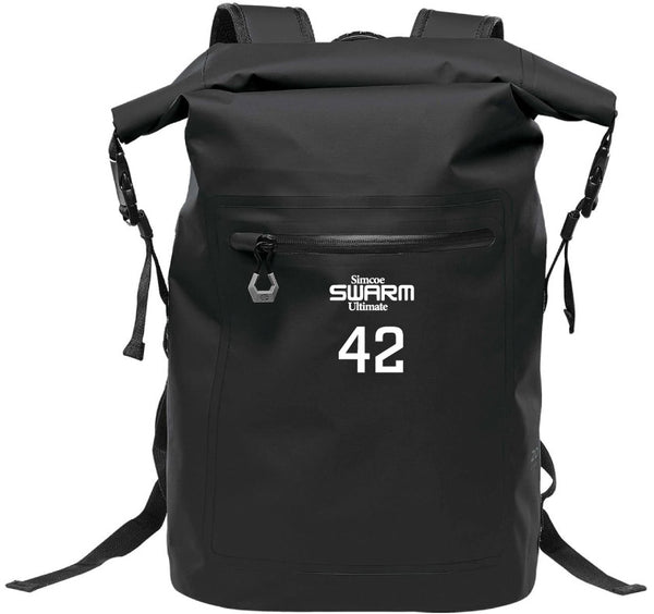 Technical Roll Top Waterproof Backpack 35L (BLACK) | Barrie Ultimate League November 2025