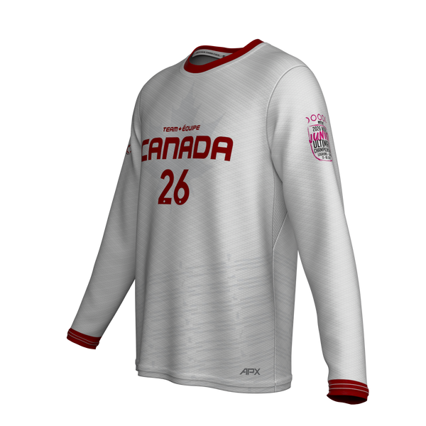 Full Sub APX Long Sleeve (PLAYING WHITE) | Team Canada U20 Mixed April 2026