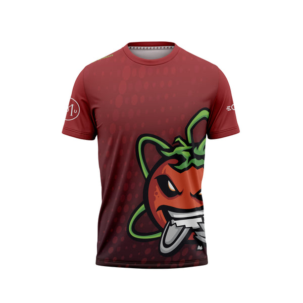 Full Sub N-Knit Short Sleeve (DARK) | Montréal Club M Tomate Spring 2024
