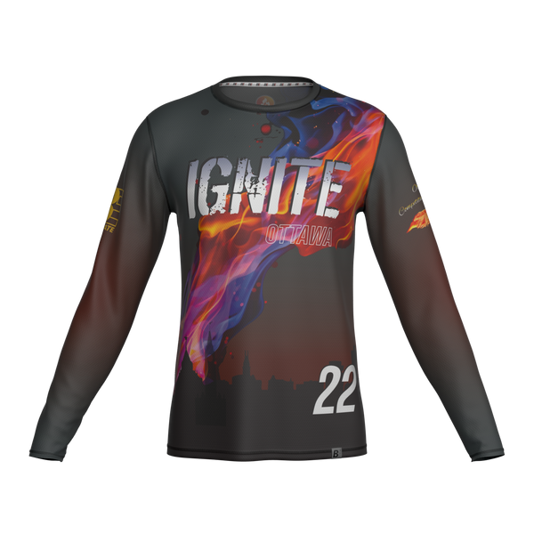 Full Sub N-Knit Long Sleeve (IGNITE DARK) | Ottawa Juniors Coaches Summer 2026