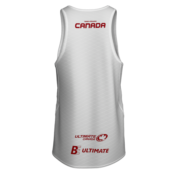 Full Sub APX Singlet (TRAINING WHITE) | Team Canada U20 August 2026