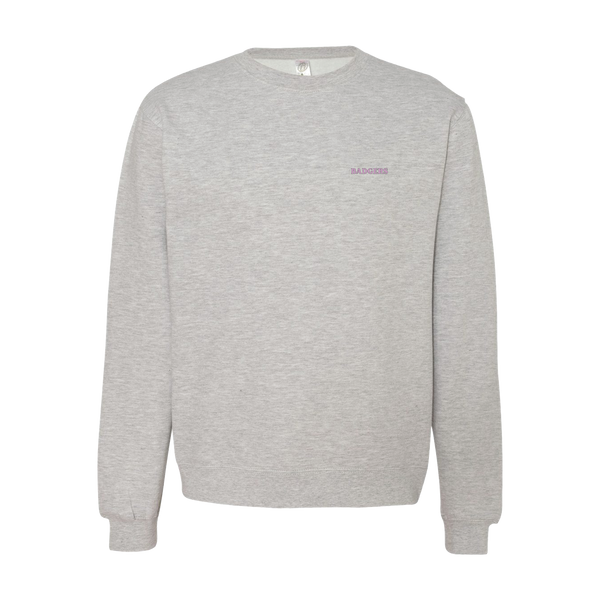 Premium Midweight Crewneck (GREY) | Brock University Womens Fall 2025