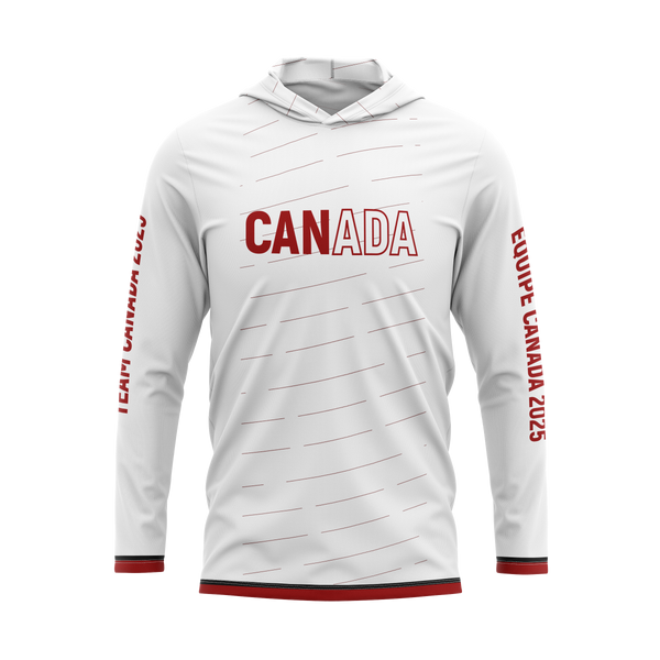 Full Sub N-Knit Sun Hoodie (WHITE) | Team Canada Beach September 2025