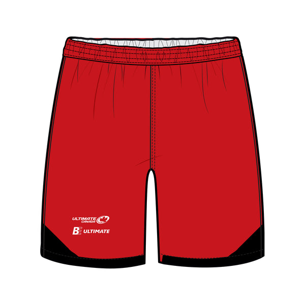 Full Sub N-Weave Shorts (COACH POCKETED RED) | Team Canada U24 July 2025