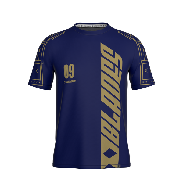 Full Sub Taiga Short Sleeve (Navy and Gold) | Richmond Hill Blades Summer 2025