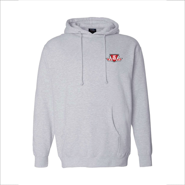 Basic Heavy-Fleece Hoodie (GREY) | UCHSI Direct Ship 2024