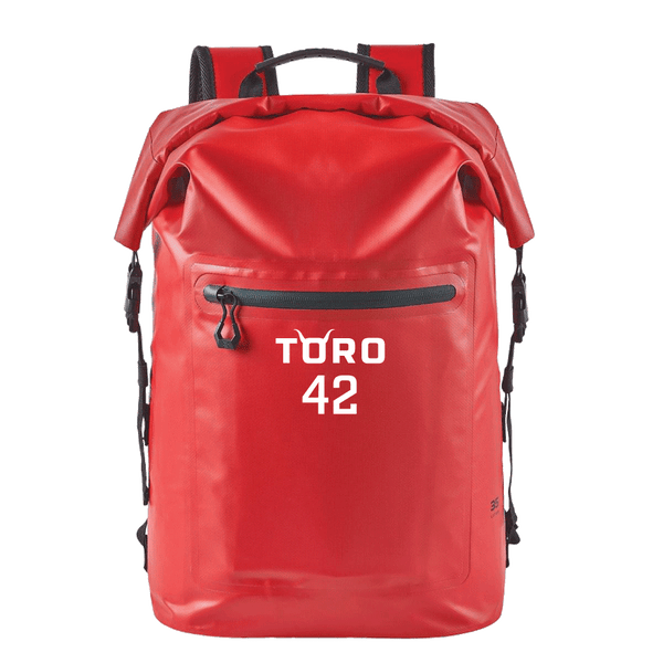 Technical Roll Top Waterproof Backpack 35L (RED) | Toronto Elites Ultimate TORO June 2026