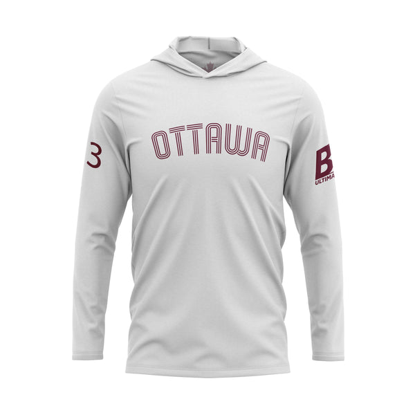 Full Sub N-Knit Sun Hoodie (OLD) | University of Ottawa Gee Gees Womens Summer 2026