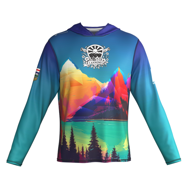 Full Sub N-Knit Sun Hoodie (DARK FLOWER LOGO) | Calgary Cannons August 2026