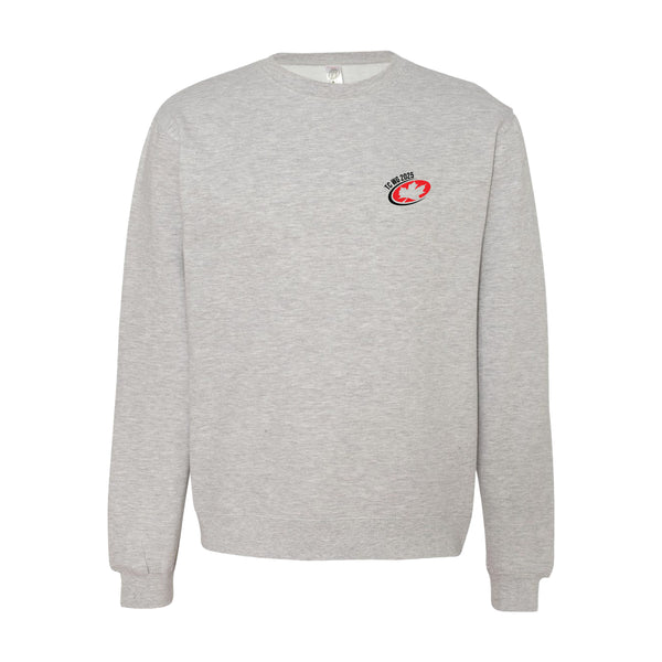 Premium Midweight Crewneck (GREY TCWG) | Team Canada World Games September 2025