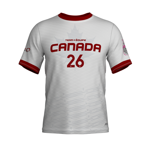 Full Sub APX Short Sleeve (PLAYING WHITE) | Team Canada U20 Mixed June 2026