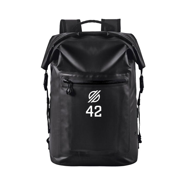 Technical Roll Top Waterproof Backpack 35L (BLACK) | Montréal CUVM Volt Spring 2026