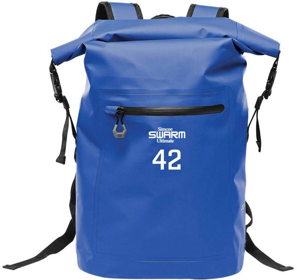 Technical Roll Top Waterproof Backpack 35L (BLUE) | Barrie Ultimate League November 2025