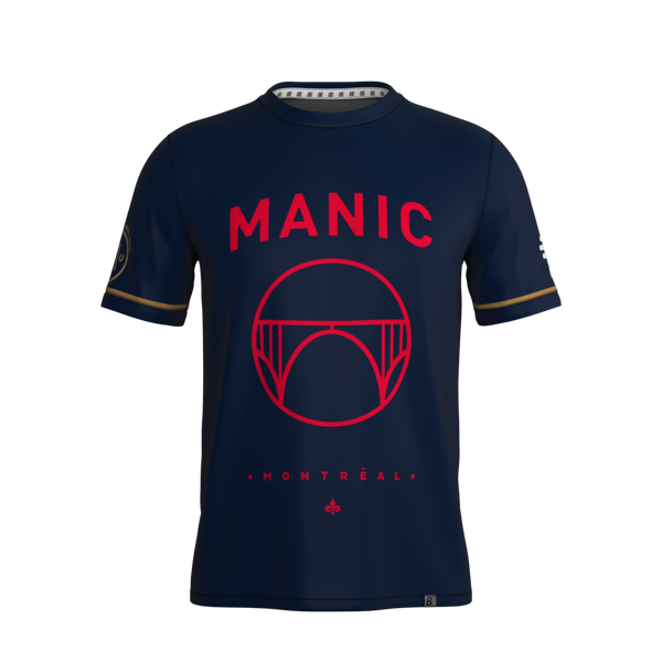Full Sub N-Knit Short Sleeve (DARK MANIC) | Montréal Club M Ultimate Summer 2025 Fan Store