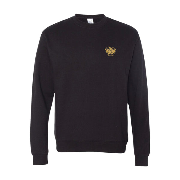 Premium Midweight Crewneck (BLACK SENTINELLES) | BC Roundnet Association Winter 2025