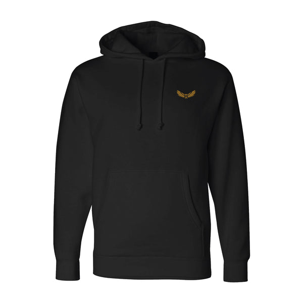 Premium Heavyweight Hoodie (BLACK) | Montpelier High School Solons Spring 2025