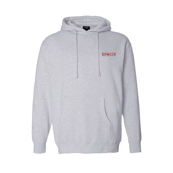 Premium Heavyweight Hoodie (GREY) | Ottawa Broken Spring 2025