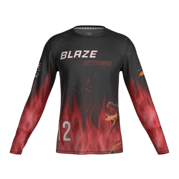 Full Sub N-Knit Long Sleeve (BLAZE DARK) | Ottawa Juniors Coaches Summer 2026