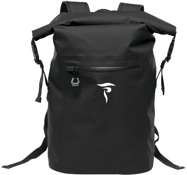 Technical Roll Top Waterproof Backpack 35L (BLACK) | Sherbrooke Ultimate Fall 2025