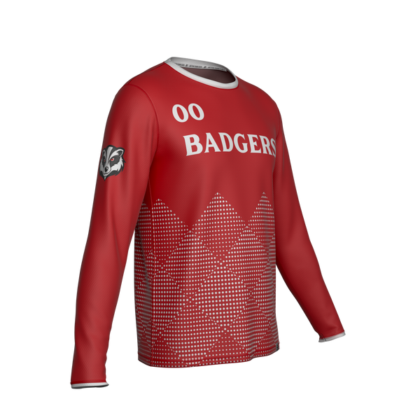 Full Sub N-Knit Long Sleeve (DARK RED) | Brock University Womens Fall 2025