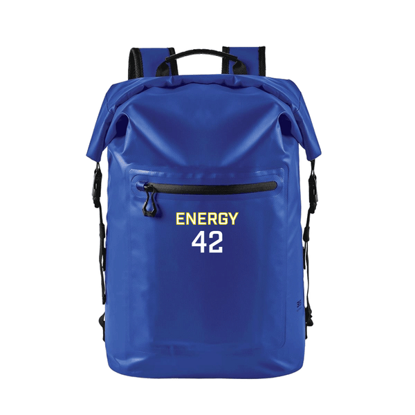 Technical Roll Top Waterproof Backpack 35L (BLUE) | Toronto Elites Ultimate Energy Open Spring 2026