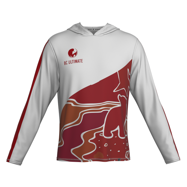 Full Sub N-Knit Sun Hoodie (RED) | BC Summer Games 2026