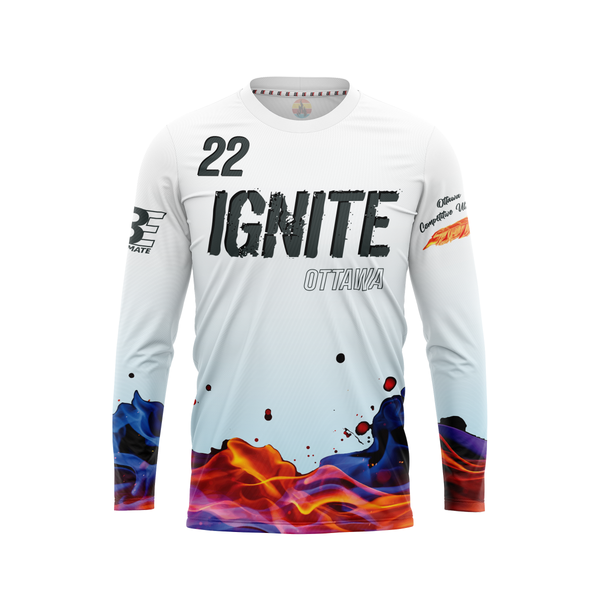 Full Sub N-Knit Long Sleeve (IGNITE LIGHT) | Ottawa Juniors Spring 2025