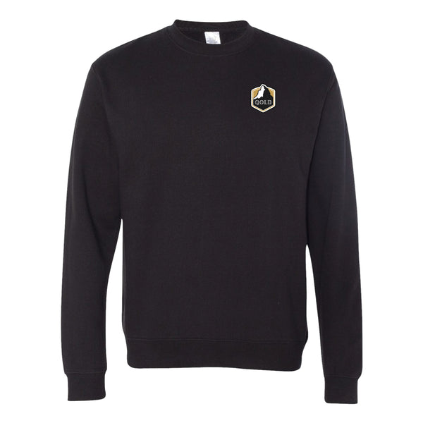Premium Midweight Crewneck (BLACK) | Ultimate Québec Qold Fall 2025