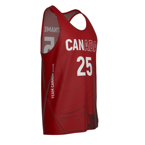 Full Sub N-Knit Singlet (RED) | Team Canada Beach September 2025