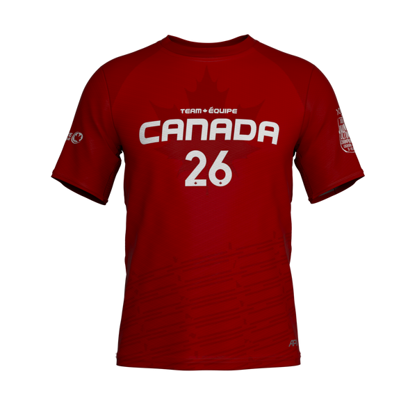 Full Sub APX Short Sleeve (PLAYING RED) | Team Canada U20 August 2026