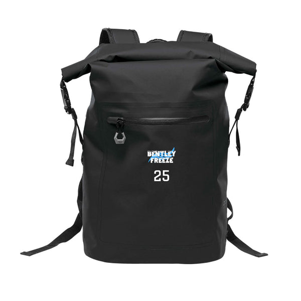Technical Roll Top Waterproof Backpack 35L (BLACK) | Bentley Freeze Spring 2025