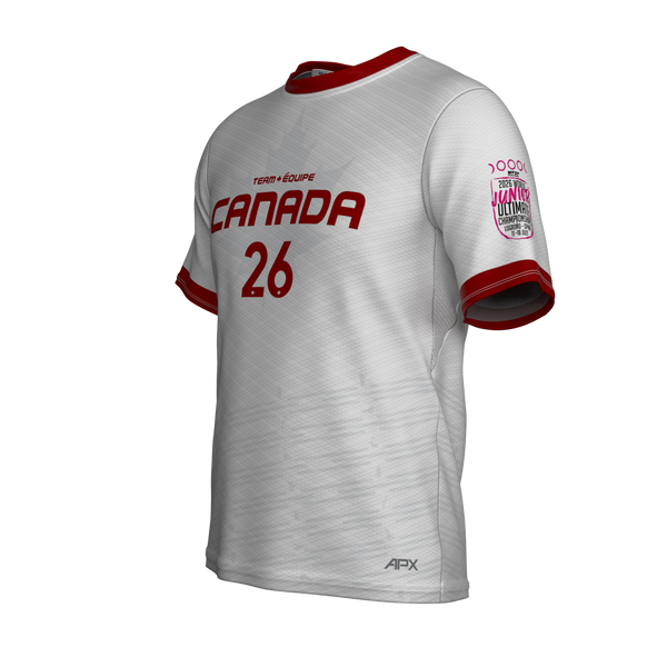 Full Sub APX Short Sleeve (PLAYING WHITE) | Team Canada U20 August 2026