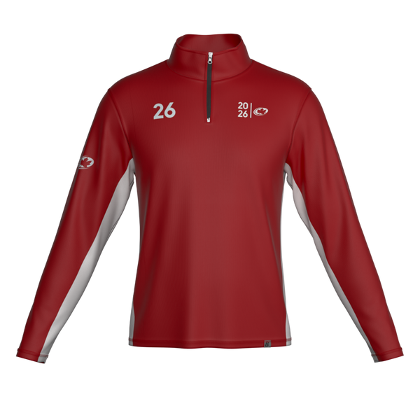 Full Sub Softflex 1/4 Zips Long Sleeve | Team Canada U20 August 2026