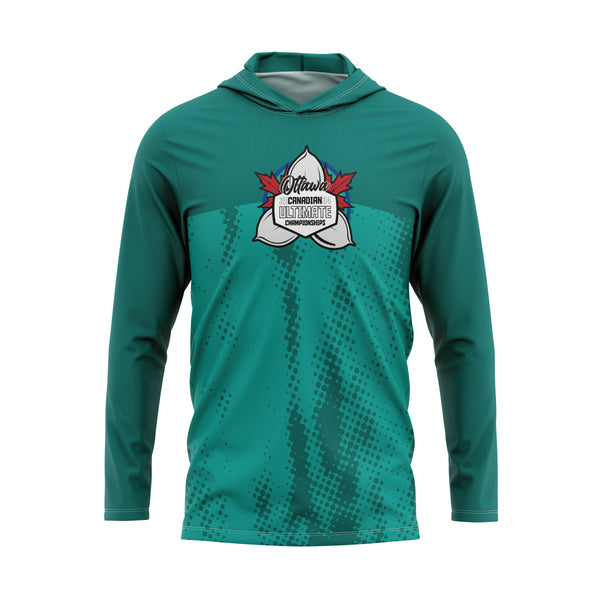 Full Sub N-Knit Sun Hoodie (TEAL) | CUC Direct Ship 2024