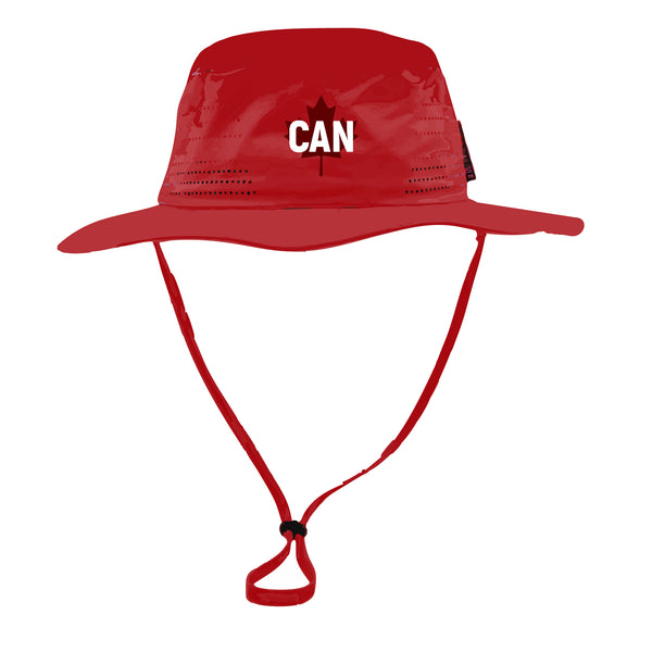Elite Bucket Sun Hat Canada (RED) | Team Canada Beach September 2025