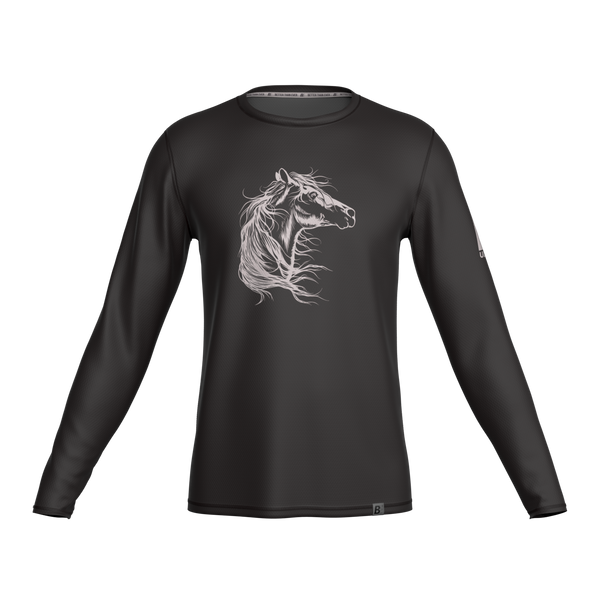 Full Sub N-Knit Long Sleeve (DARK) | Winnipeg Horsey Horse Spring 2026