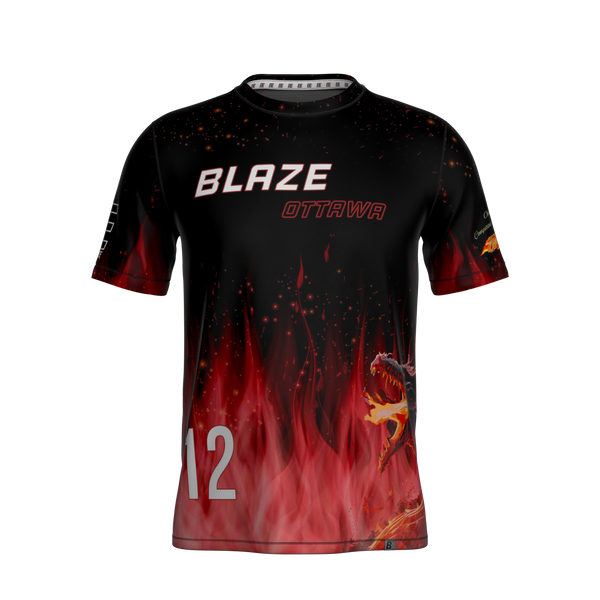 Full Sub N-Knit Short Sleeve (BLAZE DARK) | Ottawa Juniors Coaches Summer 2026