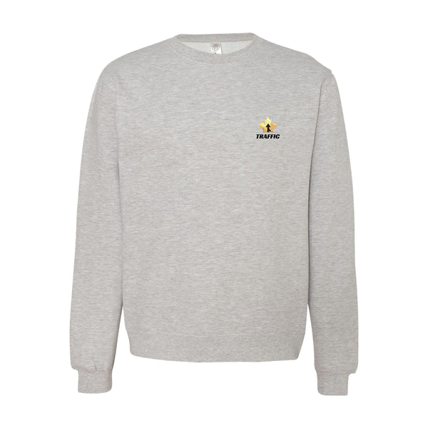 Premium Midweight Crewneck (GREY) | Vancouver Traffic October 2025