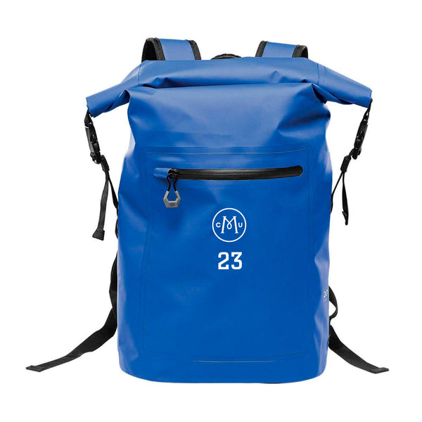 Technical Roll Top Waterproof Backpack 35L (BLUE) | Montréal Club M Ultimate Summer 2025 Fan Store